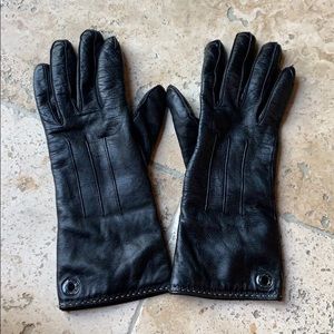 Coach Leather Gloves